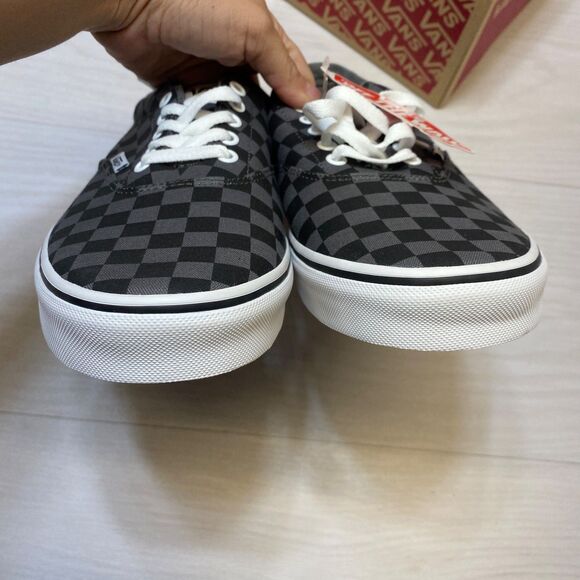 VANS OFF THE WALL MEN\'S 7.5 GRAY CHECKERED DOHENY CLASSIC SHOES MENS SIZE 11 main image 5